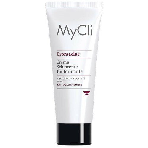 MyCli Cromaclar Even Skintone Brightening Cream Крем выравнивающий цвет кожи лица, шеи, декольте и рук, 75 мл