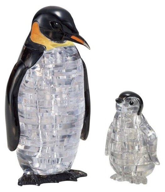 3D головоломка "Пингвины" (90165) Crystal Puzzle - фото №1