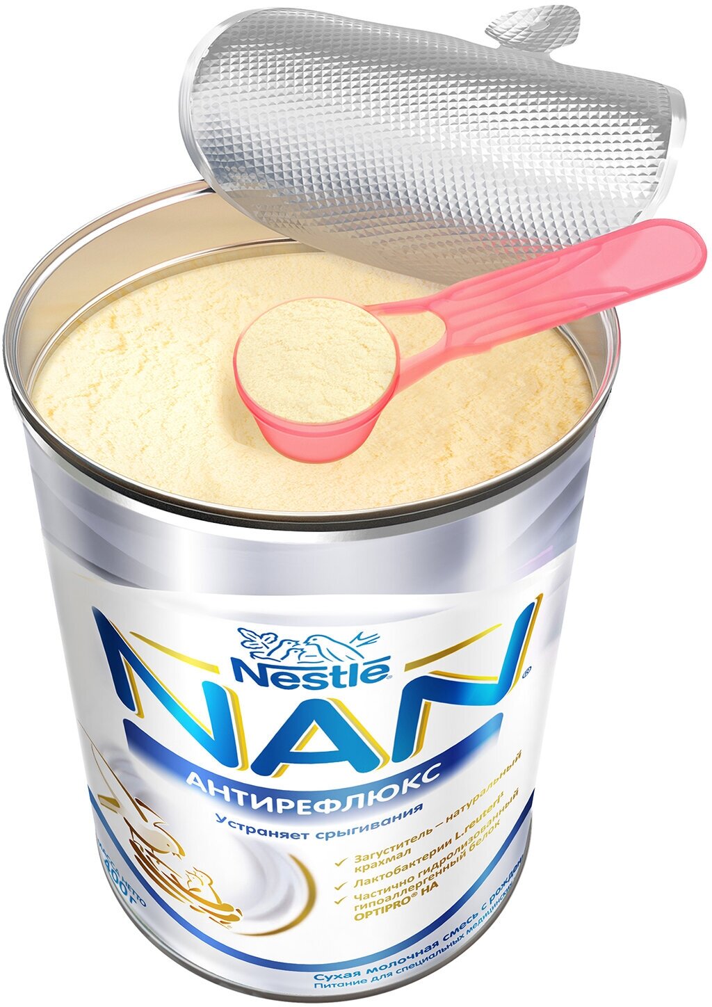 Смесь Nestle NAN молочная сухая AR (антирефлюкс) 400 г NAN (Nestle) - фото №12
