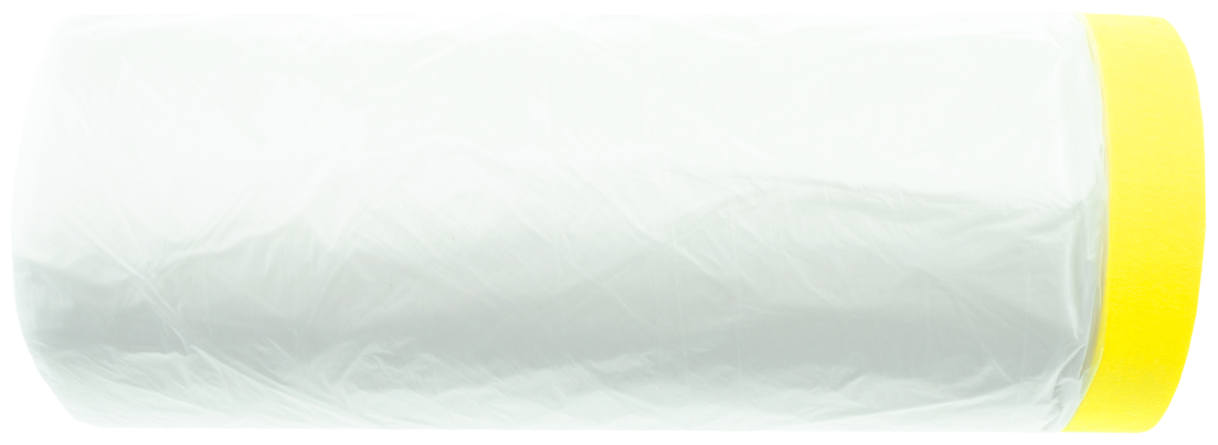 Пленка защитная с креп-лентой, HDPE 140см х 33м чеглок - фотография № 2