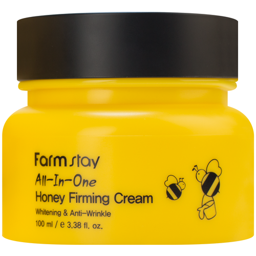 Укрепляющий крем для лица с экстрактом меда FarmStay All-In-One Honey Firming Cream, 100мл