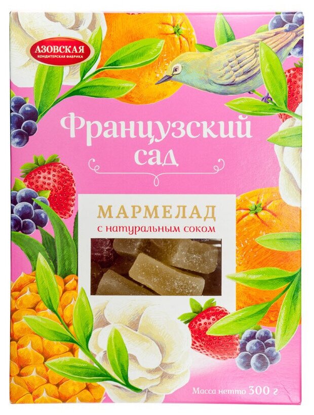 Мармелад желейный "Французский сад" 300 гр.