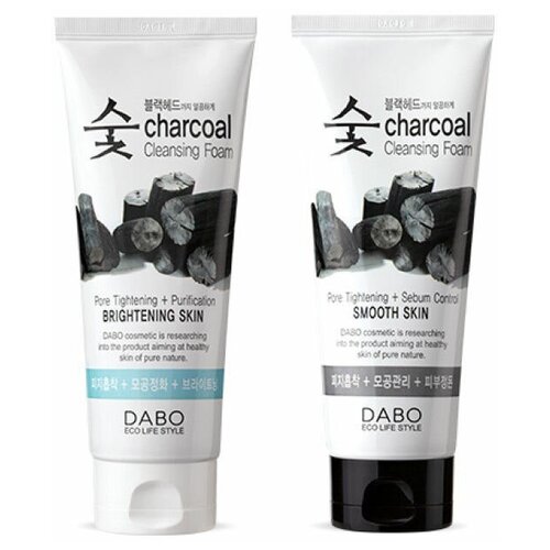 Пенка Для Лица Отбеливающая Charcoal Cleansing Foam 6КП