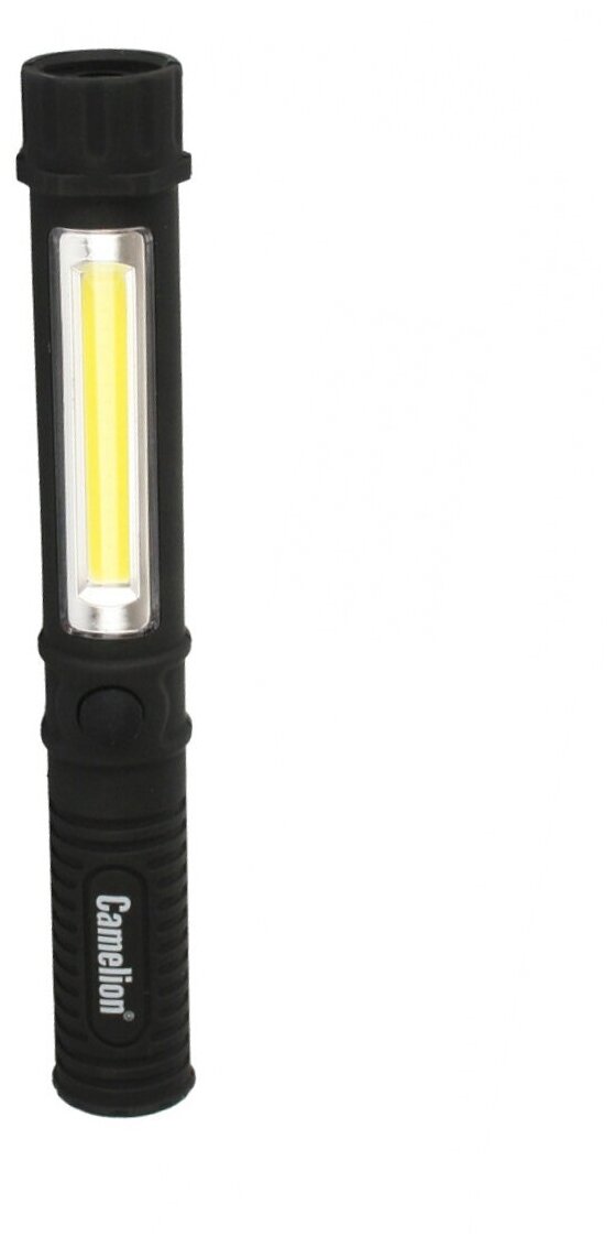 Фонарь CAMELION Сamelion LED51521, COB LED+1W LED, 3XR03, пластик, магнит, клипса, блистер 13361