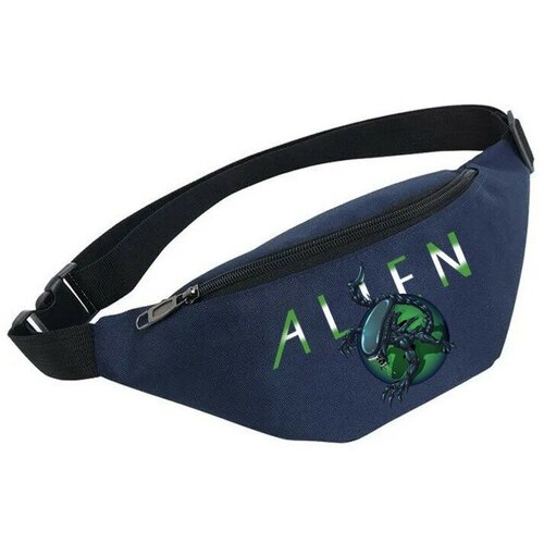 фото Сумка поясная noname, синий