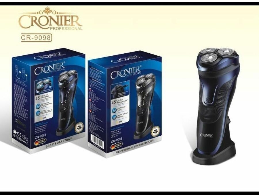 Электробритва Cronier CR-9101 Global, черный