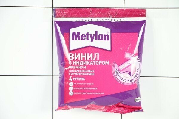 Клей для обоев Metylan Винил Премиум, с индикатором (100 г)