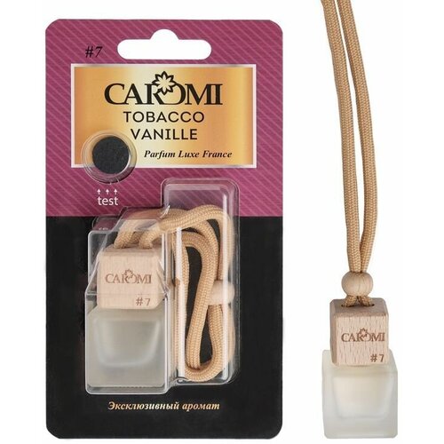 Ароматизатор подвесной CAROMI №07 по мотивам Том Форд ТабакоВанила 6мл