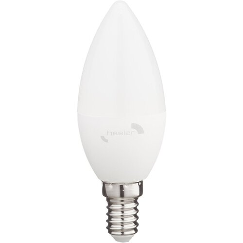 Лампа светодиодная Hesler E14 4000К 6 Вт 570 Лм 230 В свеча матовая