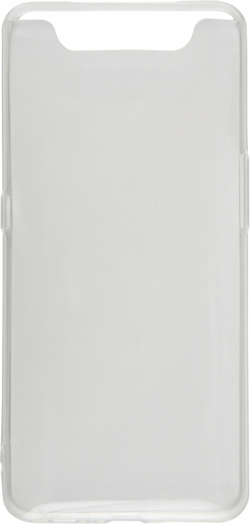 Защитный чехол-бампер на Samsung Galaxy A80/Самсунг Гэлэкси А80, прозрачный чехол