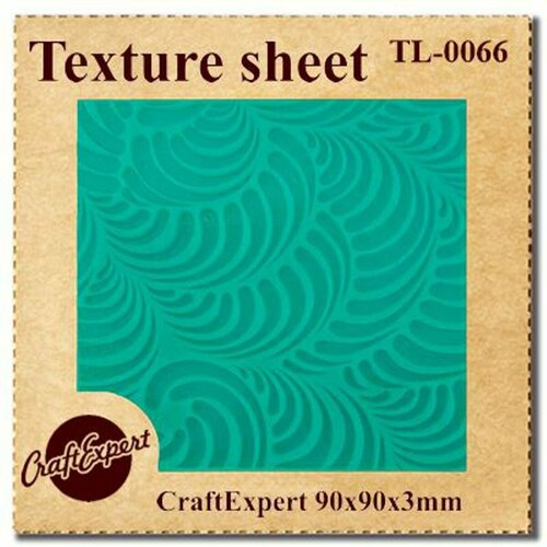Текстурный лист для полимерной глины и пластики, форма для лепки. хвост страуса