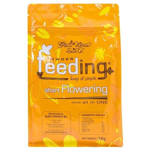 удобрение green house feeding powder feeding booster 1 л 1 кг 1 уп Удобрение Green House Powder Feeding Short Flowering 1000 гр. (1 кг)