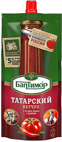 «Балтимор», кетчуп «Татарский», 260 г, 3 штуки