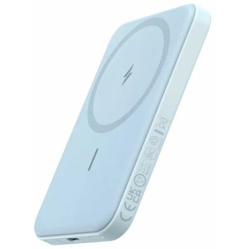 Внешний аккумулятор с магнитной беспроводной зарядкой Anker 621 Magnetic Battery MagGo Blue A1610Р31 499000₽