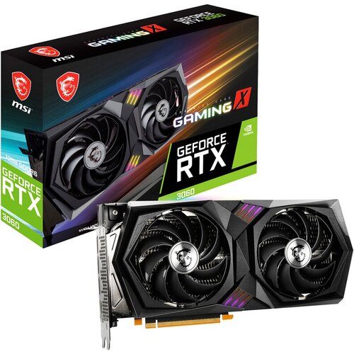 Видеокарта MSI GeForce RTX 3060 GAMING X