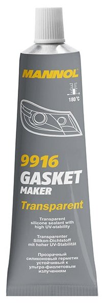 MANNOL 9916 Silicone-Gasket transp (силиконовый) Герметик прокладок 85гр