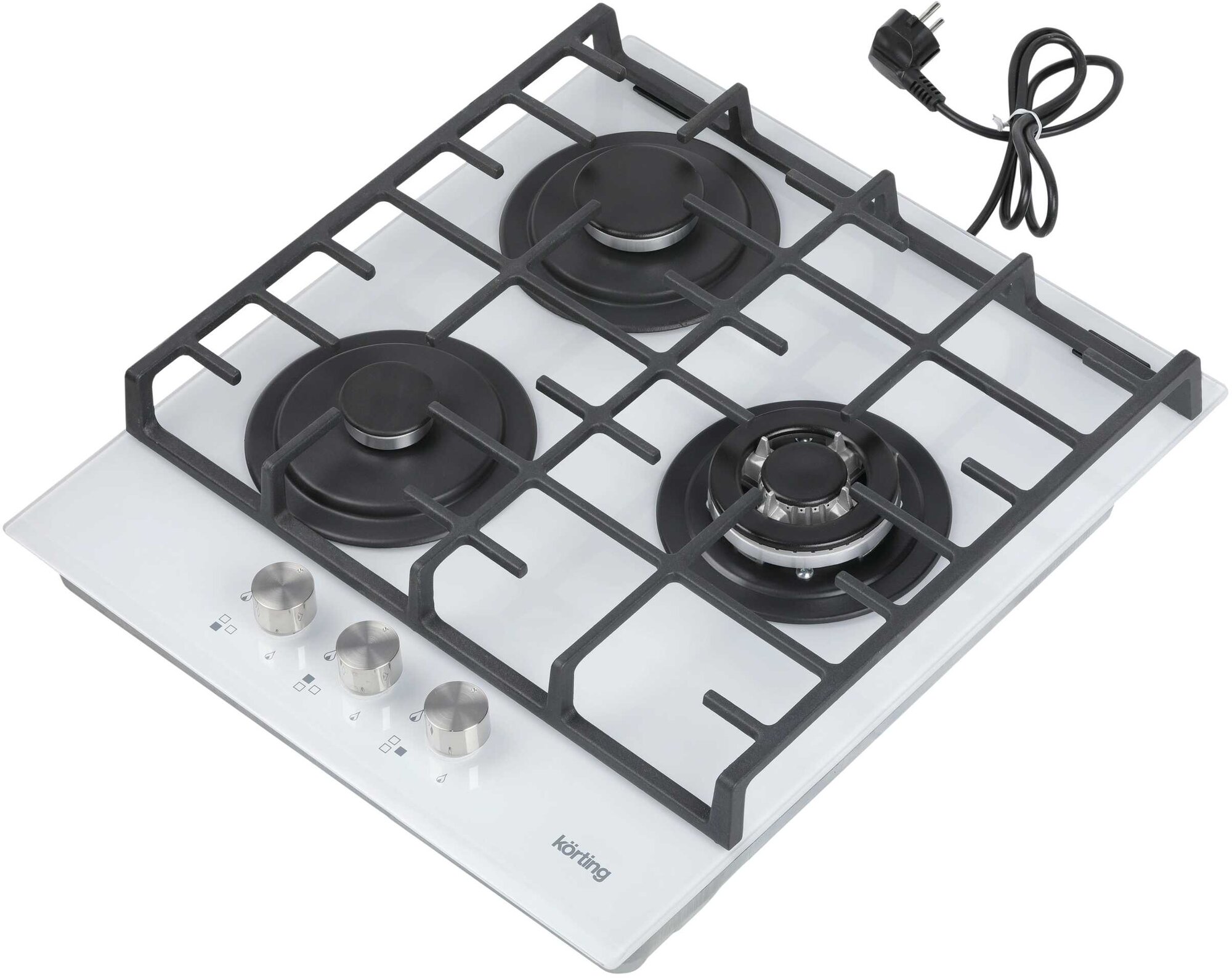 Газовая варочная поверхность HGG 4825 CTW KORTING GAS HOB HGG 4825 CTW KORTING - фотография № 3