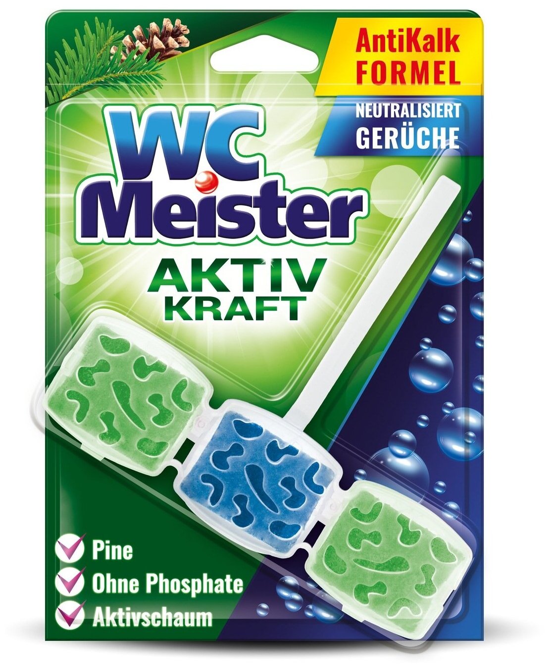 Подвеска д/унитаза WC Meister 1шт Active Kraft Лесной