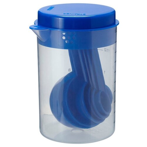 Измерительный набор из 7 предметов синий 651₽