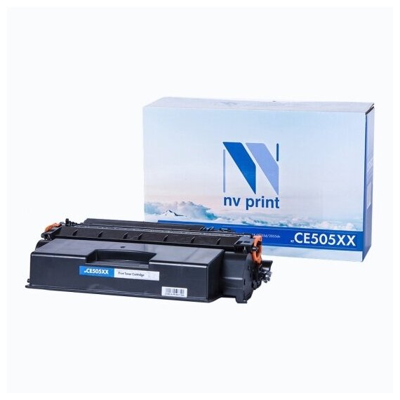 Тонер-картридж NV Print CE505XX для Hewlett-Packard LaserJet P2055/2055d/2055dn (10000k)