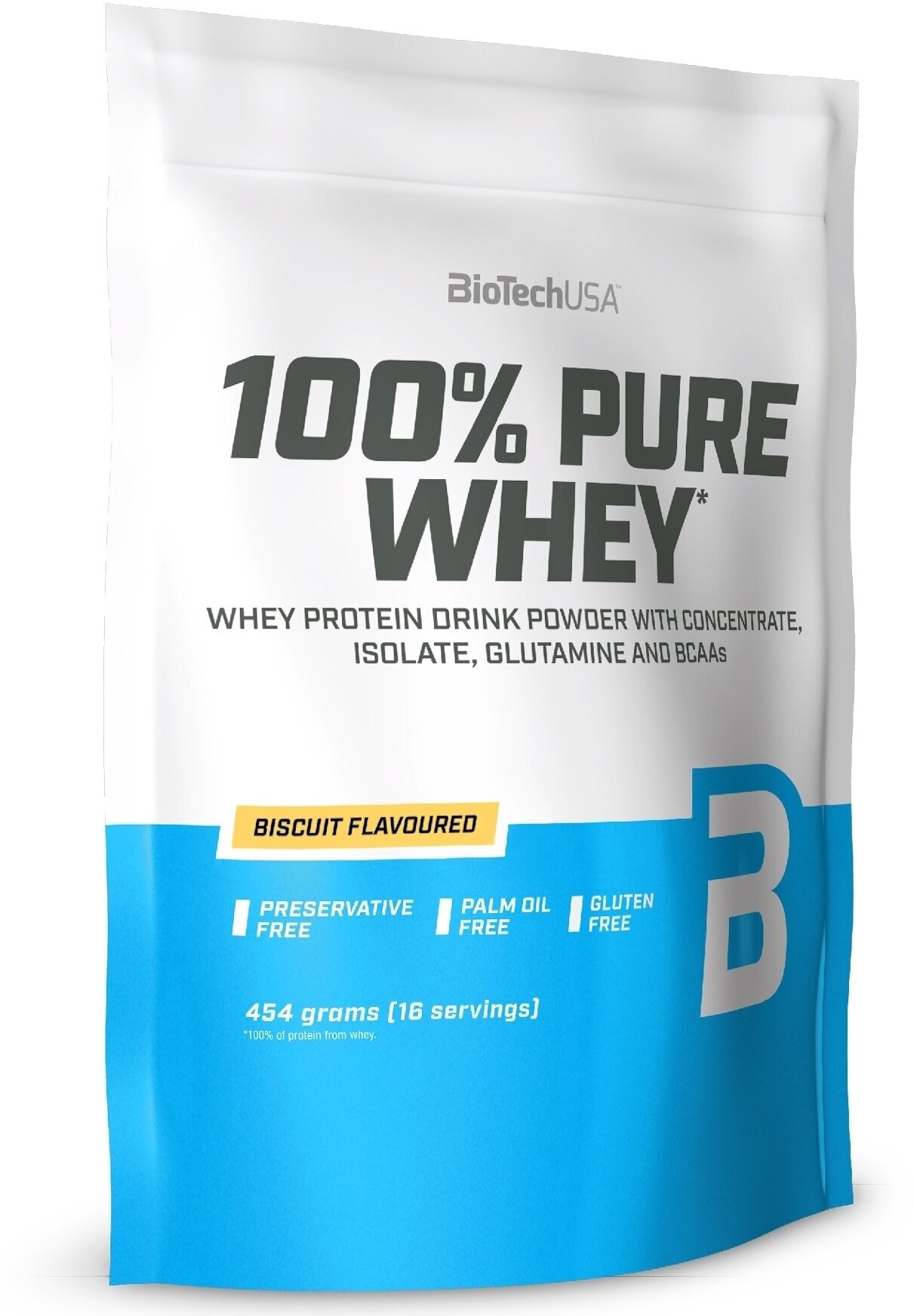 BioTech Pure Whey 454 g Бисквит