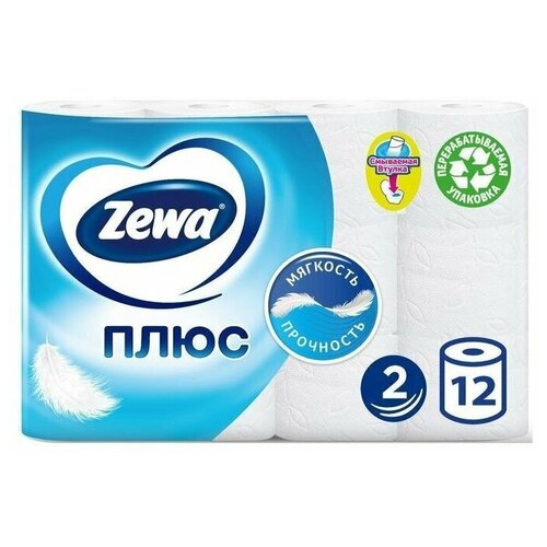Купить Zewa Плюс Бумага туалетная без аромата 2 слоя /, Туалетная бумага и полотенца