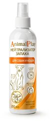 Спрей зоогигиенический Animal Play Нейтрализатор запаха для собак и кошек, 200мл