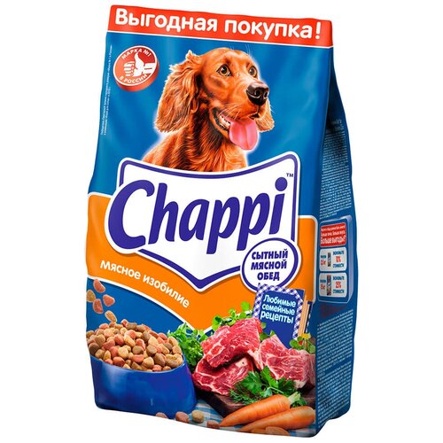 Chappi Сытный мясной обед мясное изобилие, сухой (2,5 кг)