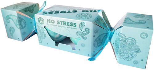 Ресурс Здоровья Бурлящие шарики для ванн No stress, 240 г, 240 мл, 2 шт.