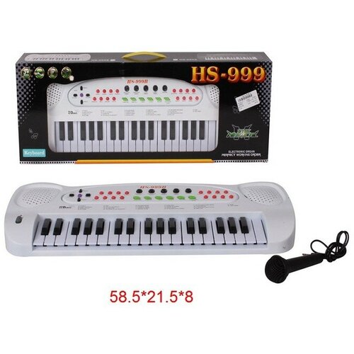 китайская игрушка1 синтезатор 999bhs 37 клавиш в кор Синтезатор 999BHS 37 клавиш в кор.
