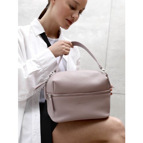 фото Сумка бочонок franchesco mariscotti dominica, розовый