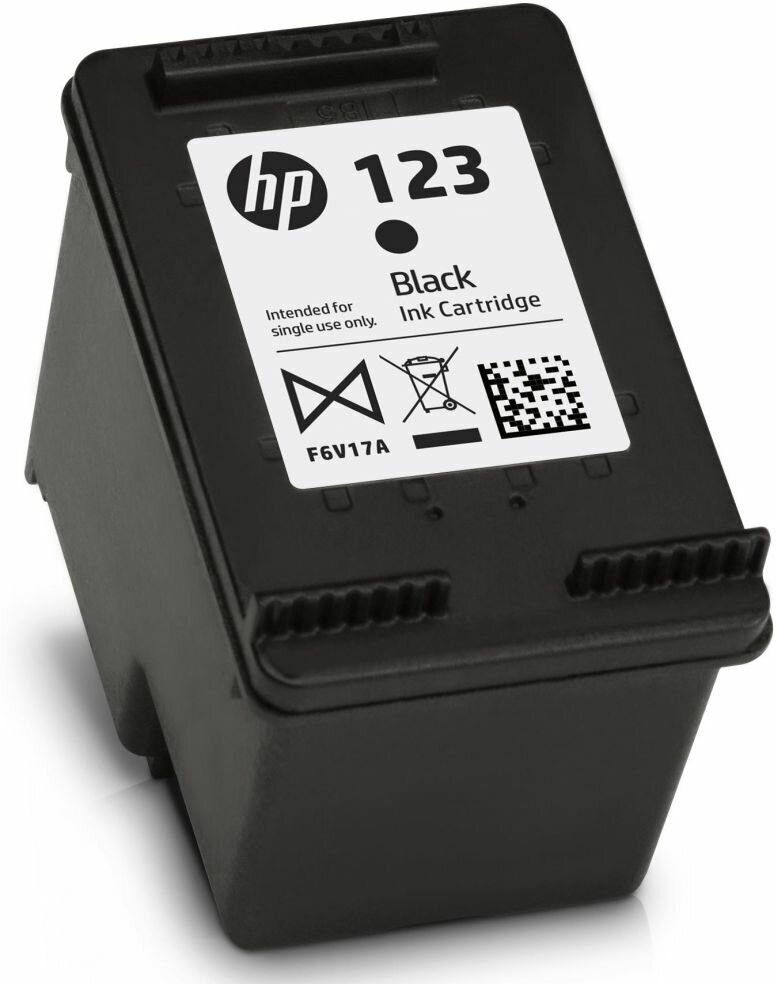 Картридж для струйного принтера HP 123 Black F6V17AE - фотография № 16