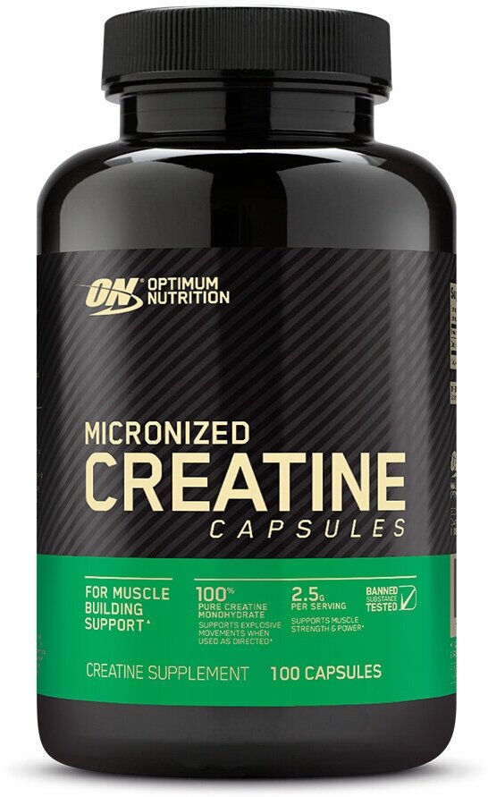 OPTIMUM NUTRITION Creatine 2500 мг 100 кап