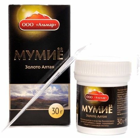 Мумие Золото Алтая 30 гр