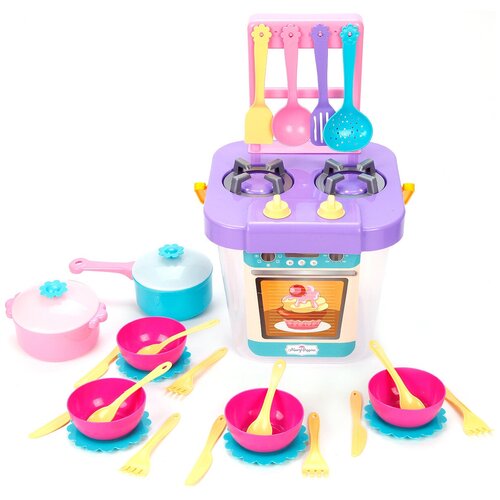 фото Игровой набор mary poppins 39499 белый/розовый/фиолетовый
