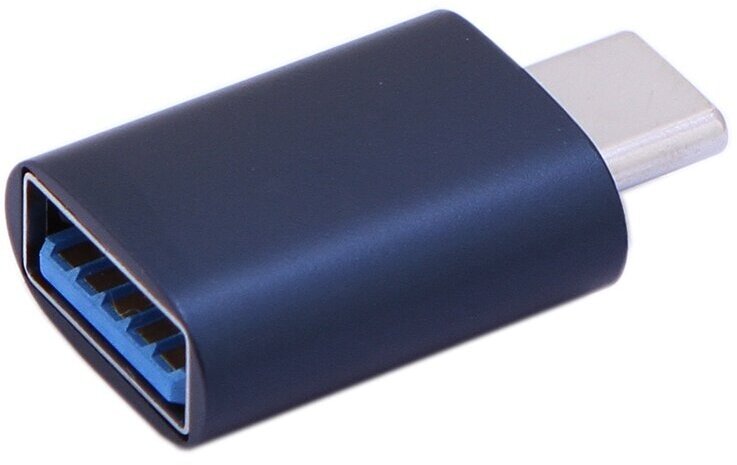 Аксессуар Baseus Ingenuity Series Mini OTG Adaptor Type-C - USB-A 3.1 Blue ZJJQ000003