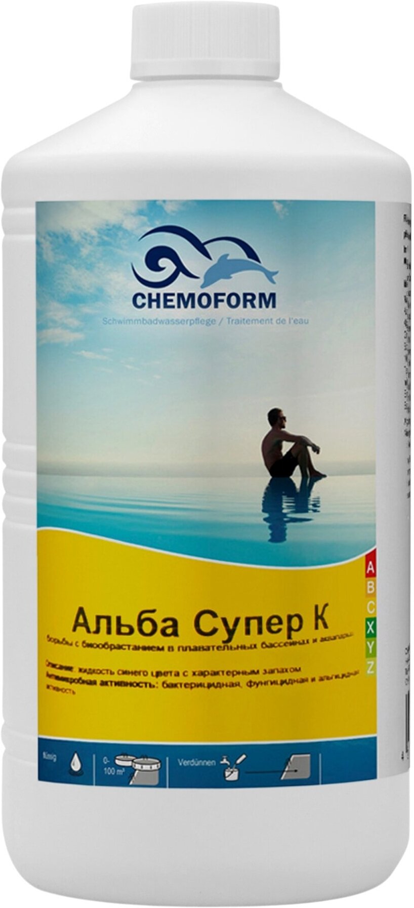 Chemoform Альба Супер К ( 1 л ) средство против водорослей