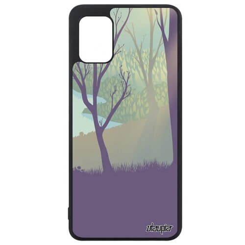 фото Чехол на мобильный galaxy a31, "лесные розы" природа свет utaupia