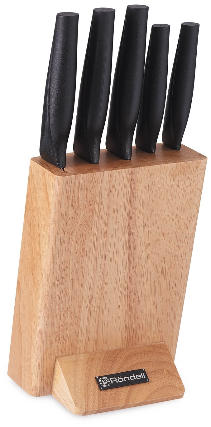 Набор ножей Rondell Balisong 1243-RD-01, серебристый/черный/коричневый