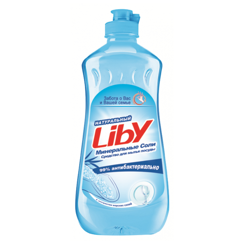 Средство для мытья посуды LIBY Минеральные соли 1,1 л