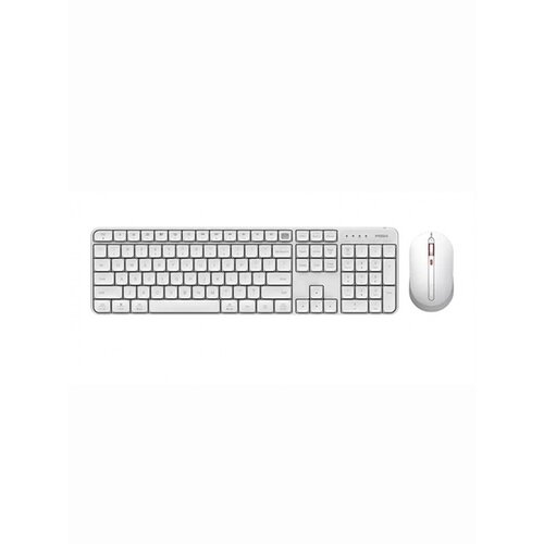 Комплект беспроводная клавиатура и мышь Xiaomi Miiiw Wireless Office Keyboard Mouse Set 104 Keys White (MWWK01+MWMM01) Русско-Английские клавиши