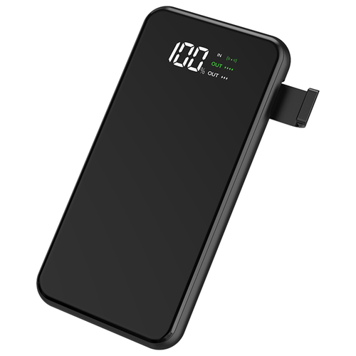 фото 8000 mah беспроводной внешний аккумулятор w1 wiwu черный с синим корпусом