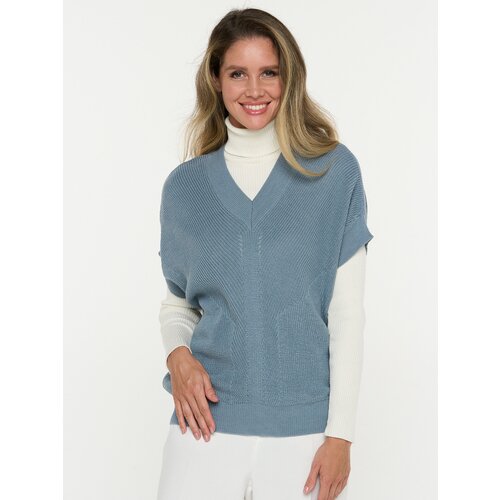 фото Жилет vay, размер 42-44, серый