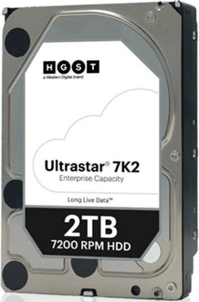 Жесткий диск 3.5 2 Tb 7200 rpmrpm 128 MbMb cache HGST Ultrastar 7K2 SATA III 6 Gb/s 1W10002