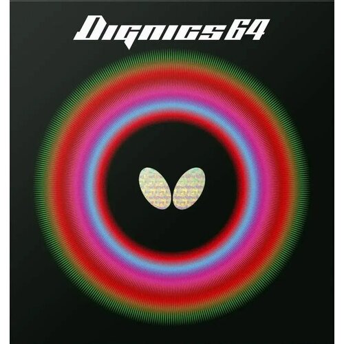 Накладка Butterfly Dignics 64 (цвет красный, толщина 2.1)