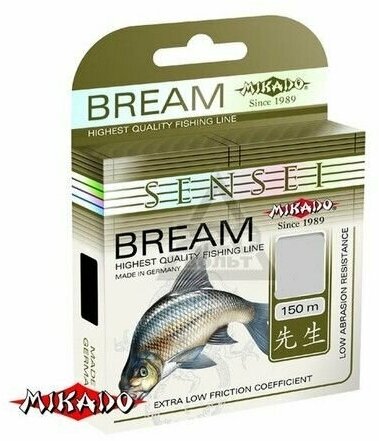 Леска Mikado Sensei Bream 150м 0.28 mm 3 шт