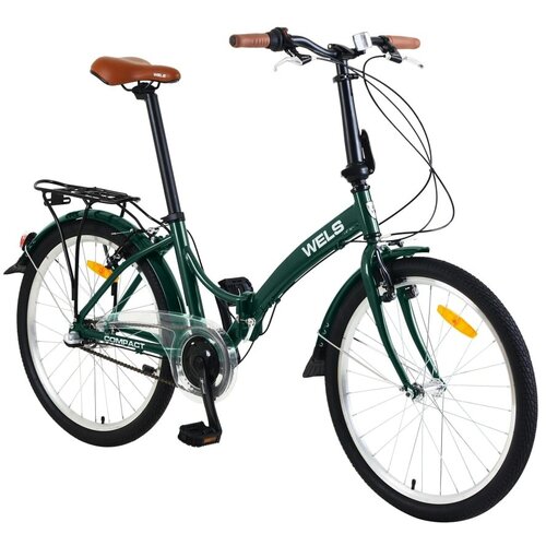 Складной велосипед Wels Compact 24 3 зеленый