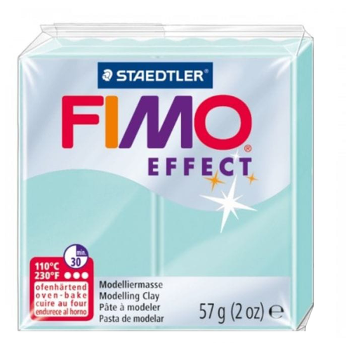 Полимерная глина FIMO Effect запекаемая мята (8020-505), 57 г голубой 57 г полимерная глина fimo effect запекаемая звездная пыль 8020 903 57 г 57 г