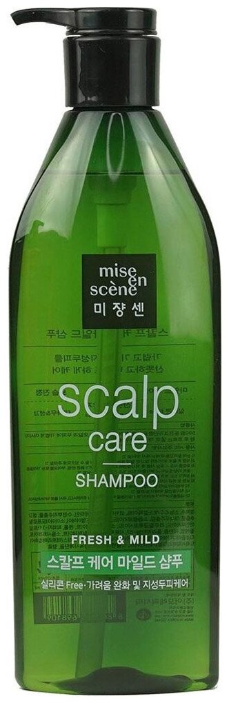 Mise en Scene шампунь Scalp Care Shampoo Fresh & Mild, 680 мл