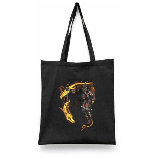 фото Сумка шоппер каждому своё, черный